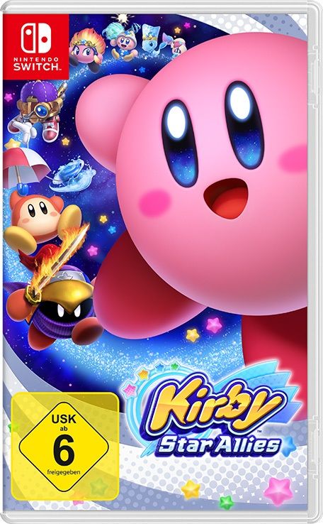 Front Cover for Kirby Star Allies (Nintendo Switch) (download release)