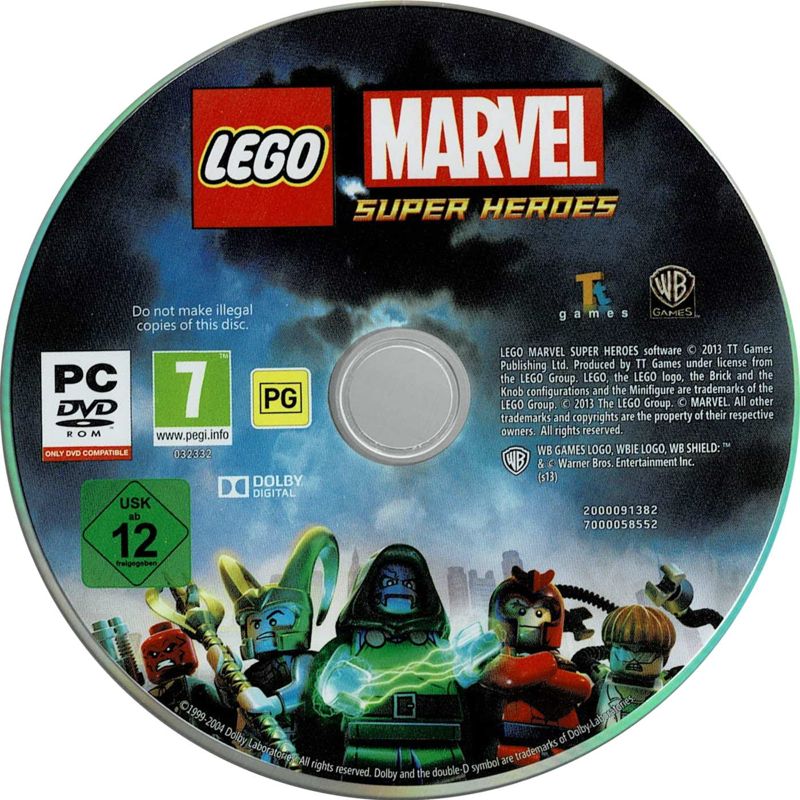 Media for LEGO Marvel Super Heroes (Windows)
