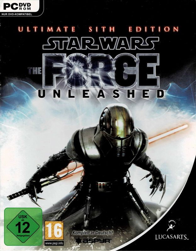 Star Wars The Force Unleashed Ultimate Sith Edition cover or packaging material MobyGames