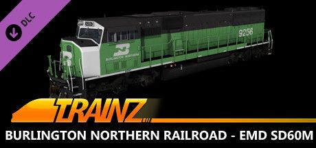 Front Cover for Trainz Plus: Burlington Northern Railroad - EMD SD60M (Macintosh and Windows) (Steam release)