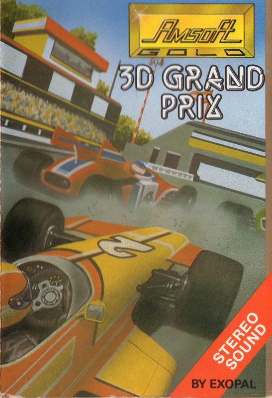 Front Cover for 3D Grand Prix (Amstrad CPC)