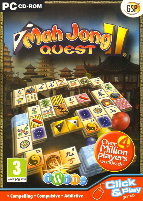 Front Cover for Mah Jong Quest II (Windows)