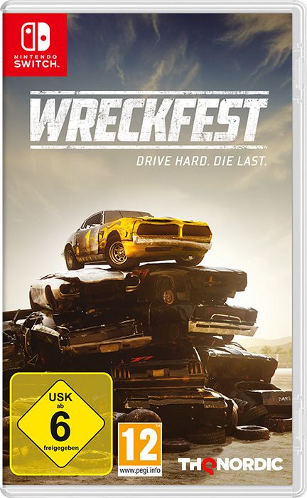 Front Cover for Wreckfest (Nintendo Switch) (download release)