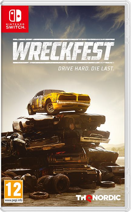 Front Cover for Wreckfest (Nintendo Switch) (download release)