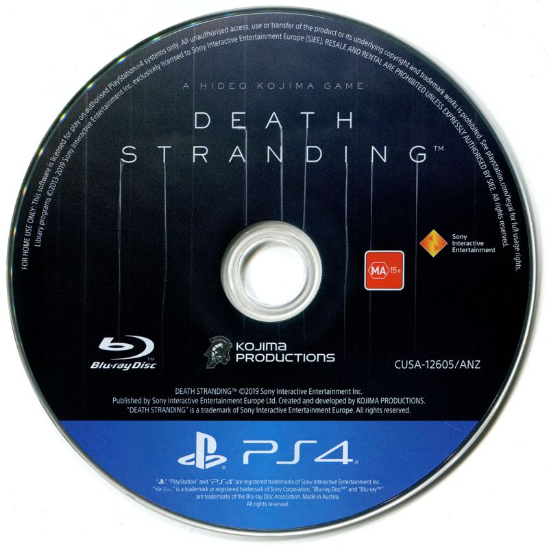 Media for Death Stranding (PlayStation 4)