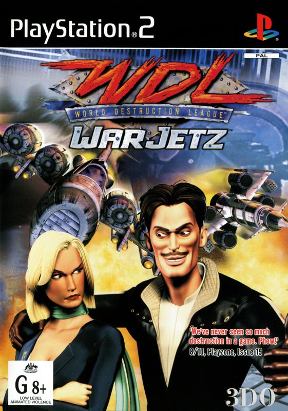 Front Cover for WarJetz (PlayStation 2)