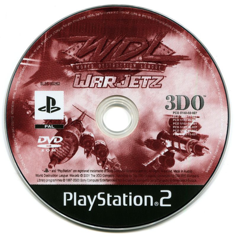 Media for WarJetz (PlayStation 2)