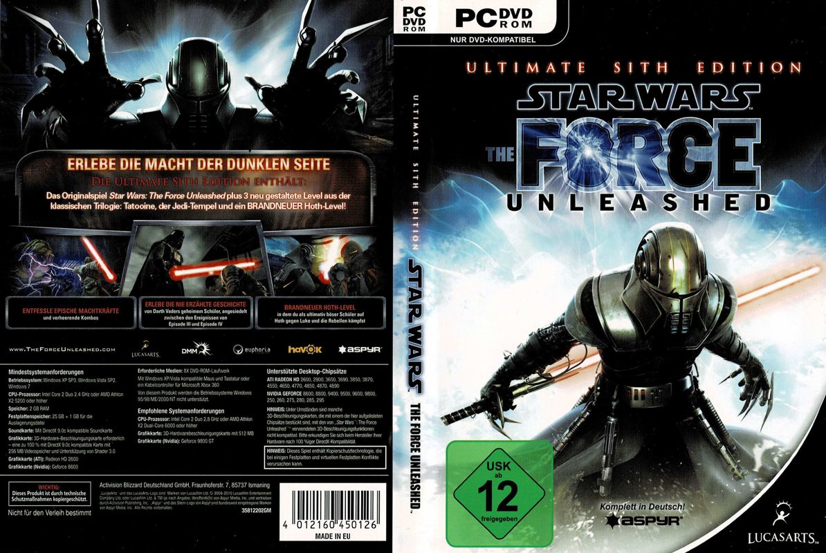 Other for Star Wars: The Force Unleashed - Ultimate Sith Edition (Windows) (Software Pyramide release): Keep Case - Full Cover