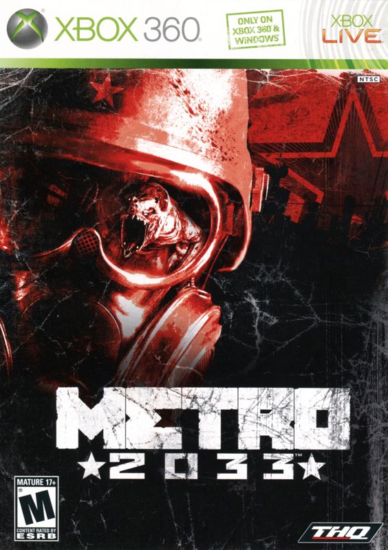 Front Cover for Metro 2033 (Xbox 360)