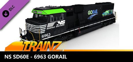 Front Cover for Trainz Plus: NS SD60E - 6963 GoRail (Macintosh and Windows) (Steam release)