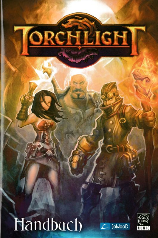 Manual for Torchlight (Windows) (Patched re-release with artbook): Front