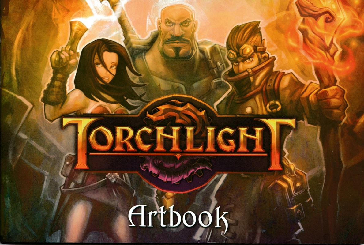 Extras for Torchlight (Windows) (Patched re-release with artbook): Artbook - Front