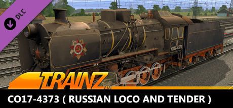 Front Cover for Trainz Plus: CO17-4373 (Russian Loco and Tender) (Macintosh and Windows) (Steam release)