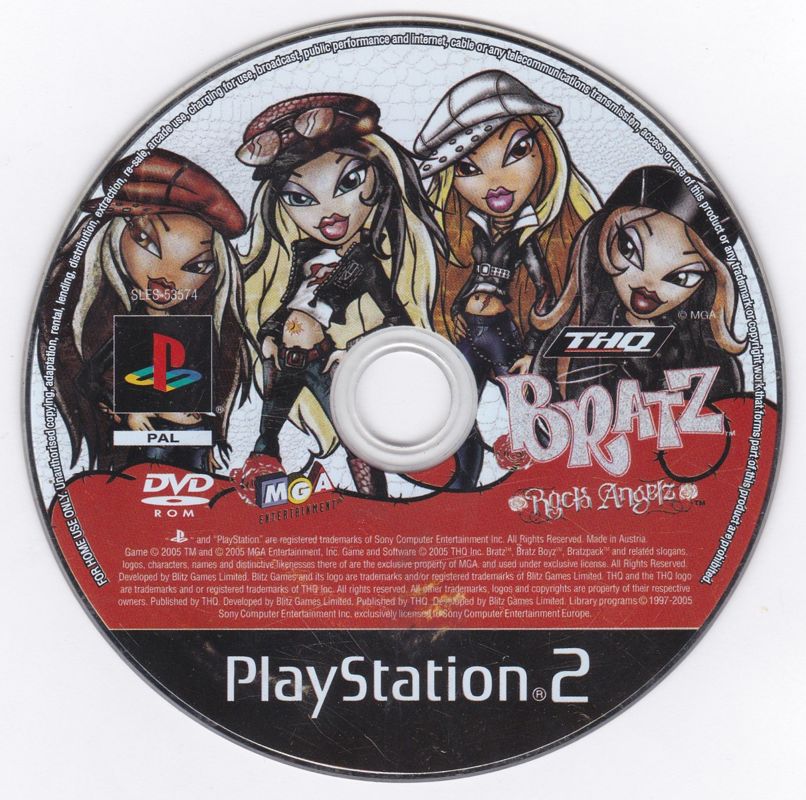Media for Bratz Rock Angelz (PlayStation 2)
