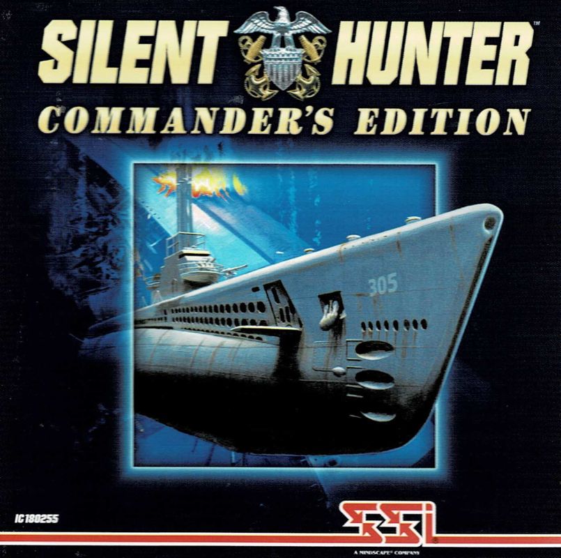 Other for Silent Hunter: Commander's Edition (DOS): Jewel Case - Front