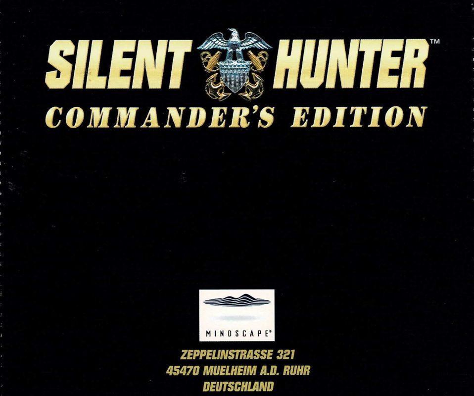 Other for Silent Hunter: Commander's Edition (DOS): Jewel Case - Back