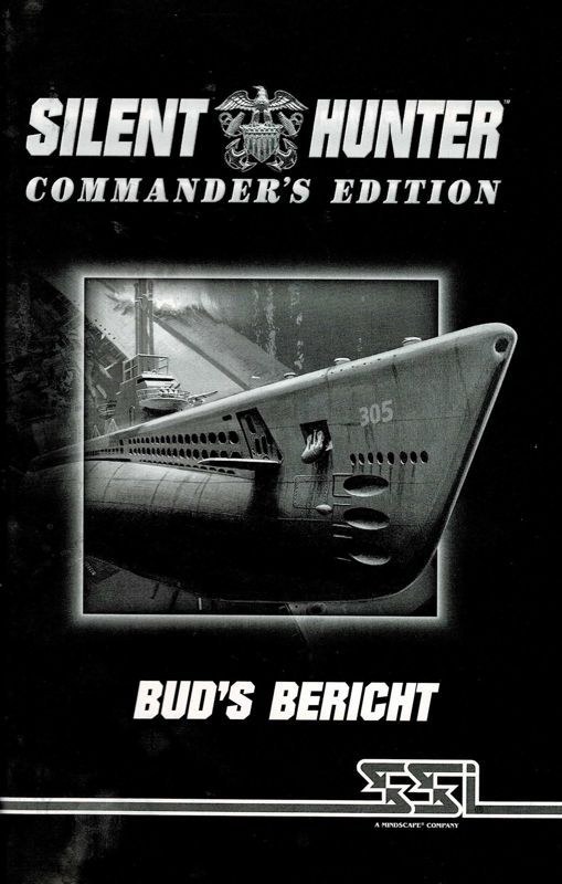 Extras for Silent Hunter: Commander's Edition (DOS): Bud's Report - Front