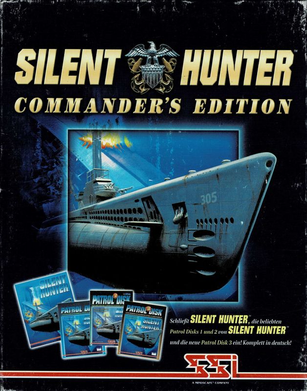 Front Cover for Silent Hunter: Commander's Edition (DOS)