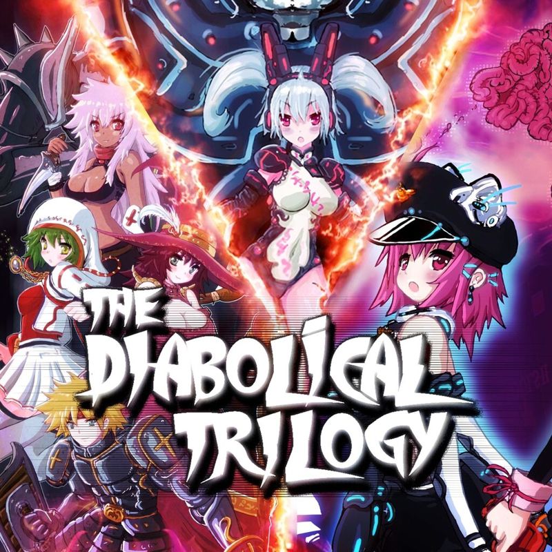 Front Cover for The Diabolical Trilogy (PS Vita and PlayStation 3 and PlayStation 4 and PlayStation 5) (download release)