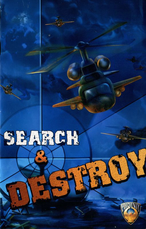 Manual for Search & Destroy (PlayStation 2): Front