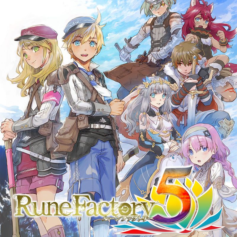 Front Cover for Rune Factory 5 (Nintendo Switch) (download release)