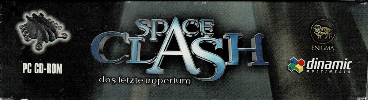 Spine/Sides for Space Clash: The Last Frontier (Windows): Top