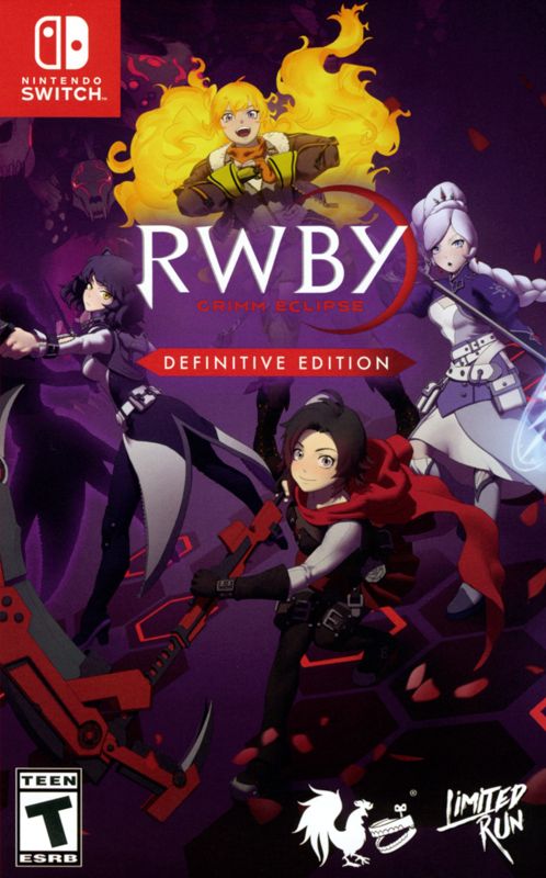 Other for RWBY: Grimm Eclipse - Definitive Edition (Nintendo Switch) (Limited Run Games release): Keep case - front