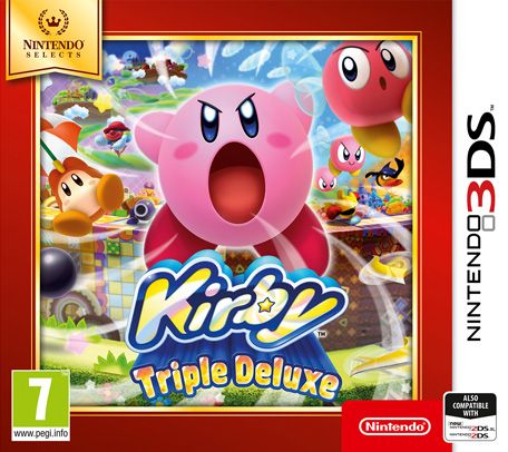 Front Cover for Kirby: Triple Deluxe (Nintendo 3DS) (download release)