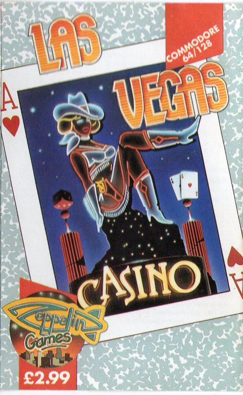 Front Cover for Las Vegas Casino (Commodore 64)