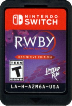 Media for RWBY: Grimm Eclipse - Definitive Edition (Nintendo Switch) (Limited Run Games release)