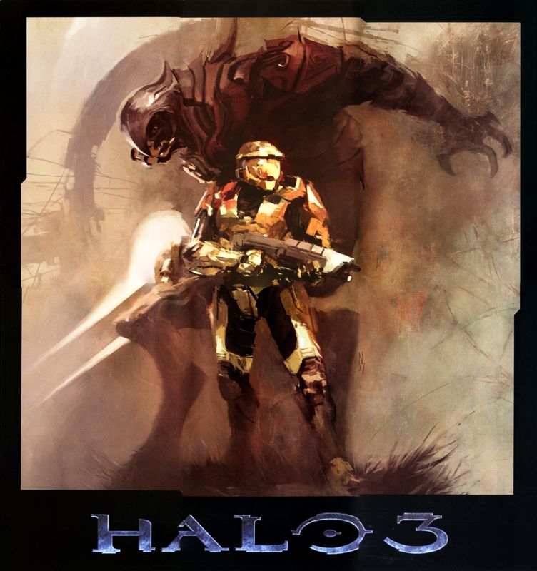 Extras for Halo 3 (Xbox 360) (Alternate package (made in USA version)): Poster