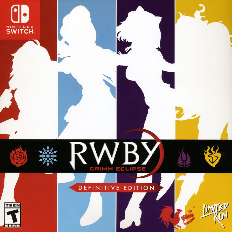 Front Cover for RWBY: Grimm Eclipse - Definitive Edition (Nintendo Switch) (Limited Run Games release)