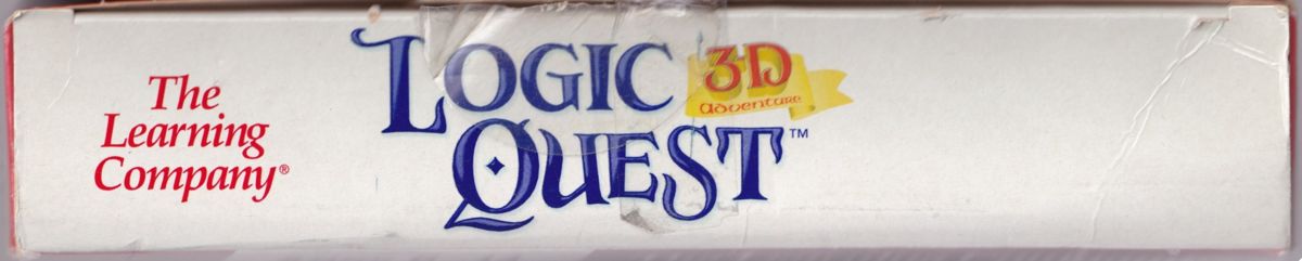 Spine/Sides for Logic Quest 3D Adventure (Windows 3.x): Top