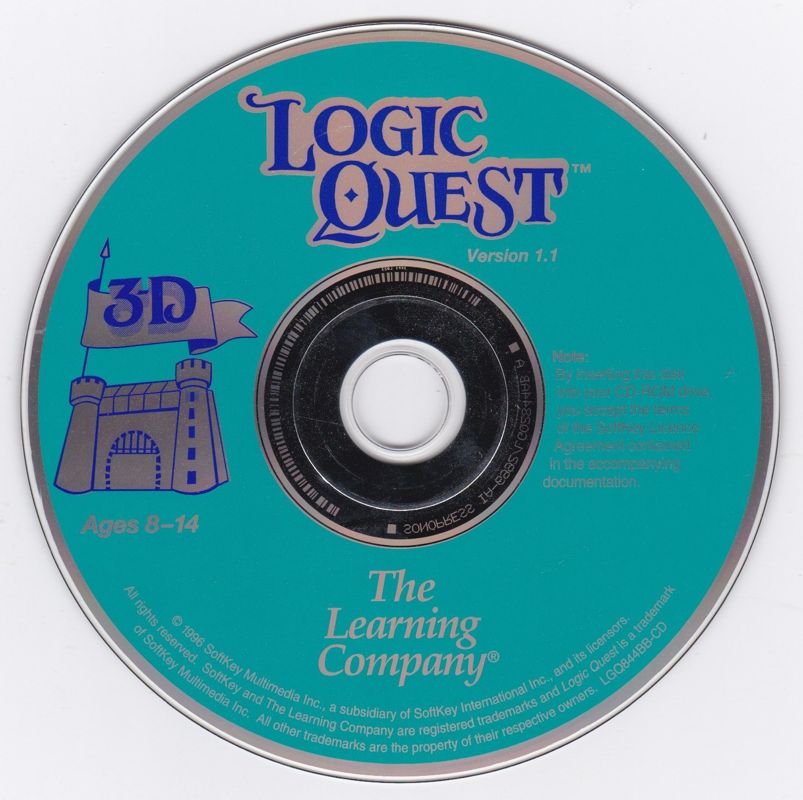 Media for Logic Quest 3D Adventure (Windows 3.x)