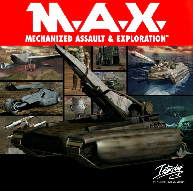 Other for M.A.X.: Mechanized Assault & Exploration (DOS): Jewel Case - Front