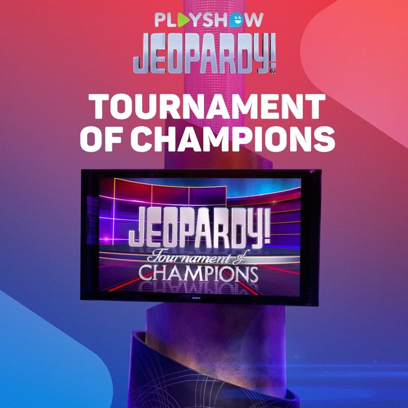 Front Cover for Jeopardy! PlayShow: Tournament of Champions (PlayStation 4) (download release)