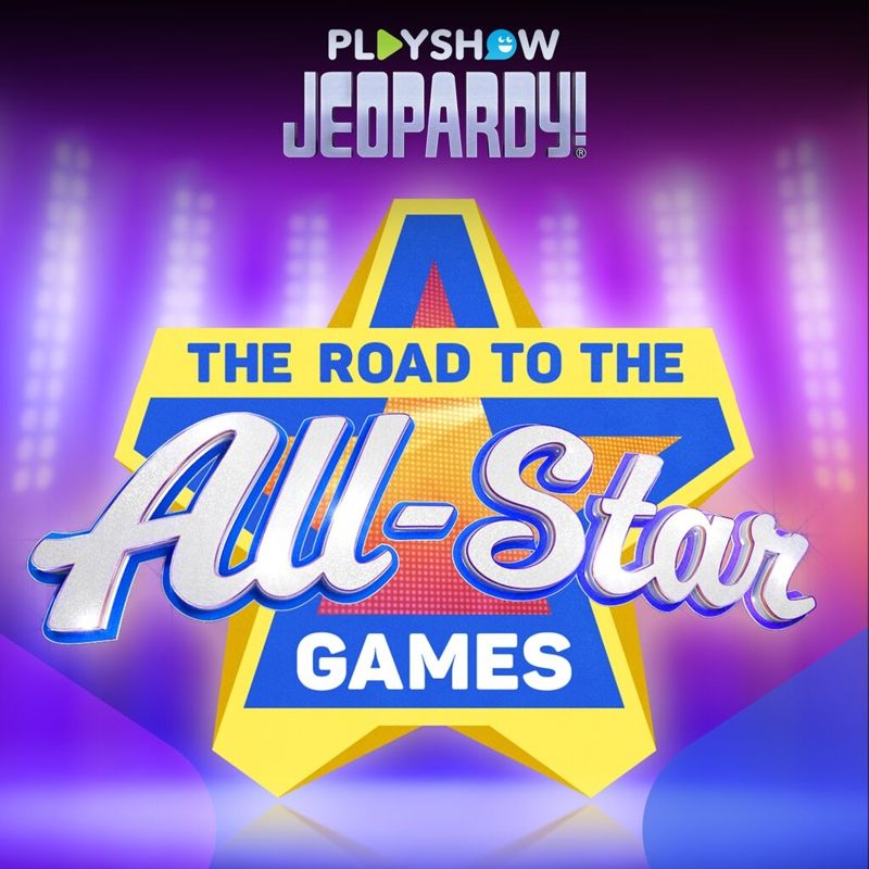 Front Cover for Jeopardy! PlayShow: The Road to the All-Star Games (PlayStation 4) (download release)