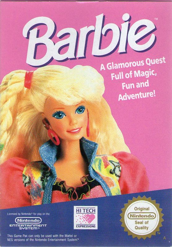 Front Cover for Barbie (NES)