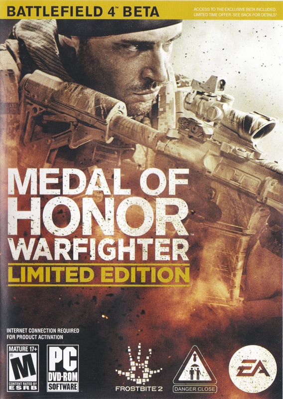 Front Cover for Medal of Honor: Warfighter (Limited Edition) (Windows)
