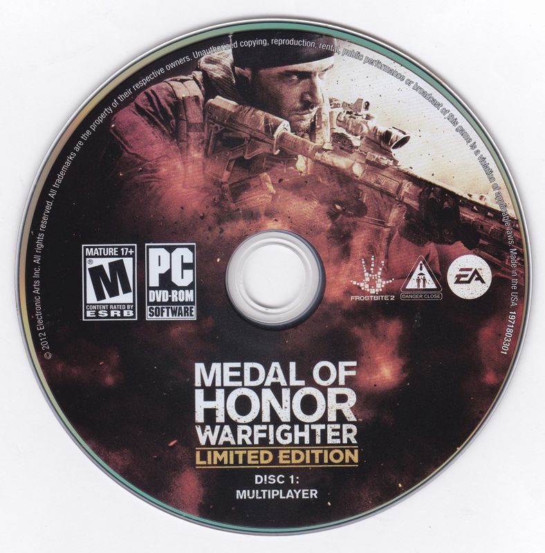 Medal of Honor: Warfighter (Limited Edition) cover or packaging ...