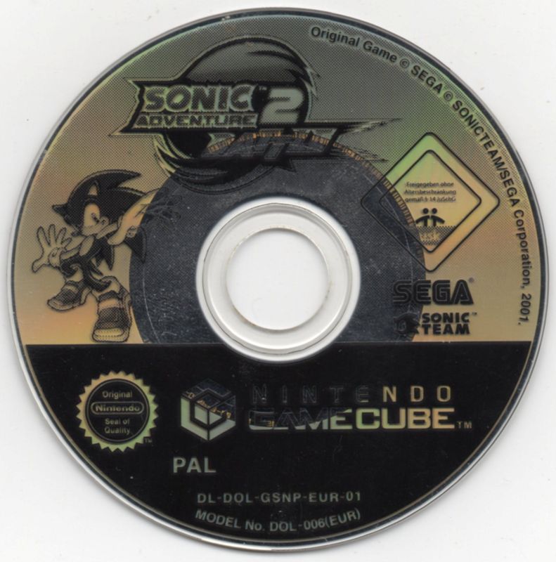 Media for Sonic Adventure 2: Battle (GameCube) (Player's Choice release)