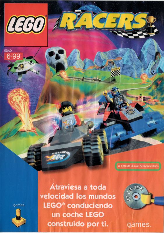 Front Cover for LEGO Racers (Windows) (May 2009 budget re-release)
