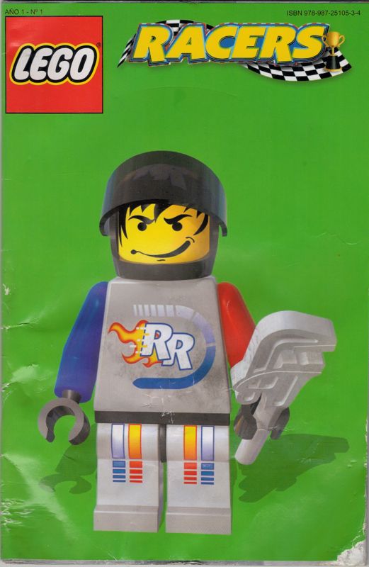 Manual for LEGO Racers (Windows) (May 2009 budget re-release): Front