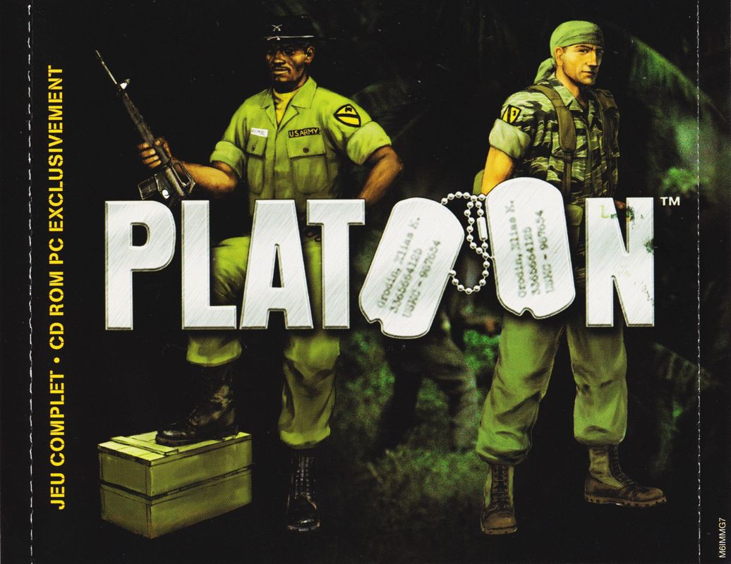 Inside Cover for Platoon (Windows) (M6 Multimedia magazine covermount): Full