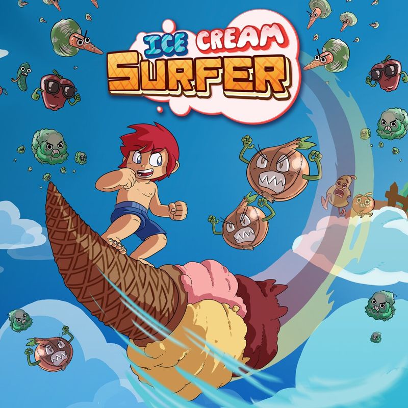 Front Cover for Ice Cream Surfer (PlayStation 5) (download release)