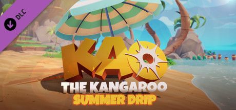 Front Cover for Kao the Kangaroo: Summer Drip (Windows) (Steam release)