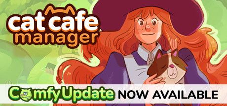 Front Cover for Cat Cafe Manager (Windows) (Steam release): Comfy Update