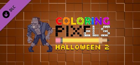 Front Cover for Coloring Pixels: Halloween 2 (Linux and Macintosh and Windows) (Steam release)