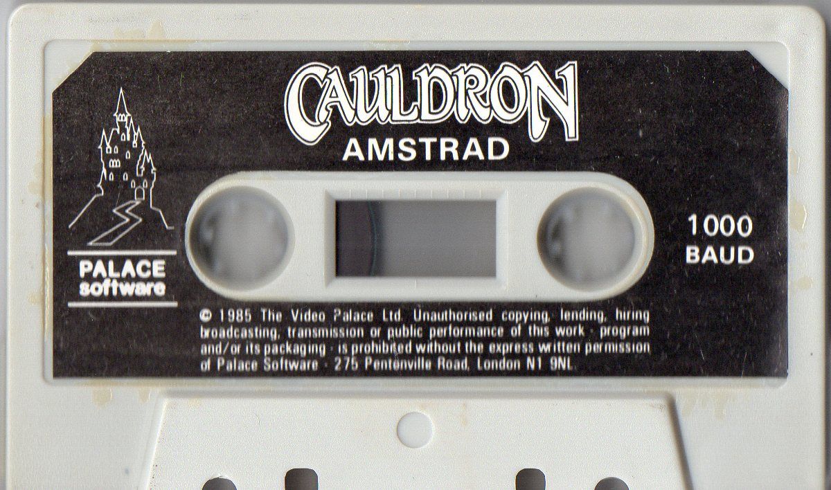 Media for Cauldron (Amstrad CPC)