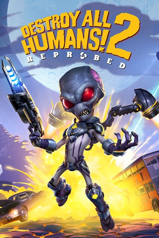 Front Cover for Destroy All Humans! 2: Reprobed (Xbox Series) (download release)